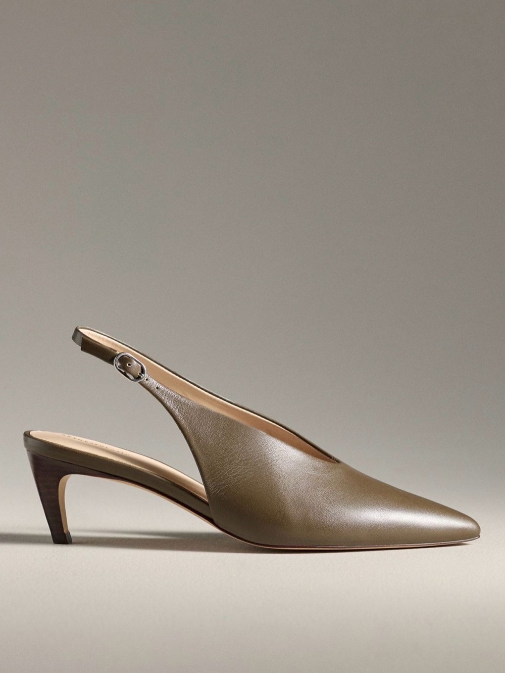 Anthropologie Pointed-Toe Slingback Pumps - Picture 2 of 15